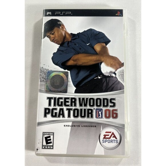 Tiger Woods PGA Tour 2006 Sony PlayStation PSP Complete with Manual Tested - Picture 1 of 9